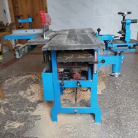 Machine à bois combinée 310 mm ML393A, scie à table coulissante, raboteuse, machine à dix fonctions pour la menuiserie