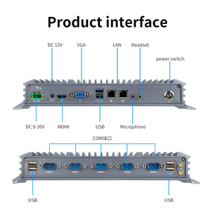 Bảng điều khiển công nghiệp PC advantech 2 16 gam tất cả trong một bảng điều khiển PC cho comercial industri công nghiệp màn hình cảm ứng Panel PC với wifi RS232 - Product Image 5