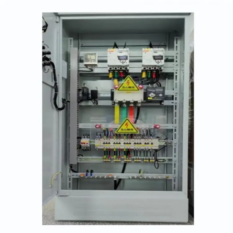 Panneau de distribution à 3 phases Q21 MCC basse tension 220v ATS, double alimentation, conversion automatique, panneau de commande électrique, armoire