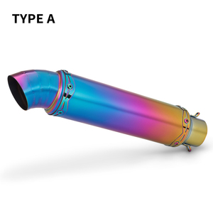 Silenciador de Escape para Motocicleta GP, MSX125 REBEL 300 NINJA400 W800 Z900 RC390 R1 Z900 <span class=keywords><strong>GP76</strong></span>, 51 mm - Product Image 3