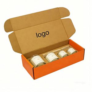 Custom Logo Corrugated Shipping <b>Boxes</b> for <b>Clothes</b> UV Coating for Underwear Shoes and Socks Stylish Paper Gift Box - Product Image 2