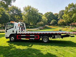Camion de remorquage <span class=keywords><strong>à</strong></span> plateau coulissant KV100, camion de remorquage <span class=keywords><strong>à</strong></span> double plateau, dépanneuse <span class=keywords><strong>à</strong></span> plateau 4 tonnes avec treuil hydraulique, véhicule de sauvetage routier <span class=keywords><strong>à</strong></span> <span class=keywords><strong>vendre</strong></span> - Product Image 3