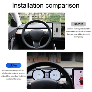 Tableau de bord numérique <span class=keywords><strong>Tesla</strong></span> <span class=keywords><strong>3</strong></span>/modèle Y, avec affichage LCD, compteur de vitesse, pour voiture - Product Image 4