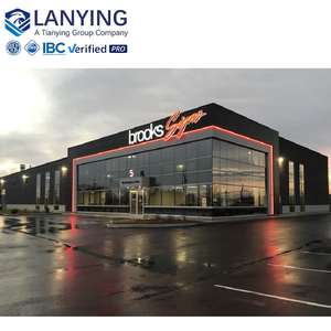 מבנה פלדה בנוי מהיר בניין סופרמרקטים טרומיים קניות קניות קניון מסחרי - Product Image 5