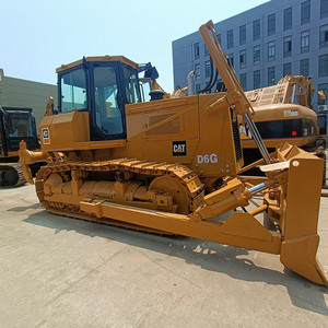 รถดันดิน CAT D6G d6d d7g d7r119KW คุณภาพสูง มือสอง กำลังเครื่องยนต์ 119 กิโลวัตต์ น้ำหนัก 16320 กิโลกรัม พร้อมถังเก็บแรงดัน สำหรับงานวิศวกรรมก่อสร้าง - Product Image 1
