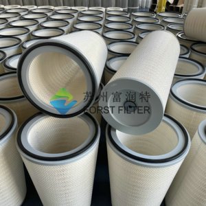 Filtre à cartouche conique ignifuge pour turbine à gaz industrielle, <span class=keywords><strong>extracteur</strong></span> de poussière pour centrale électrique F7 F8 F9 - Product Image 3