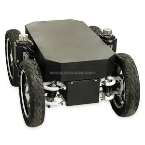 100kg payload AVT-W9D Wheeled Robot Vehicle Kit remote control UGV Robotic Car Chassis Manufacturer