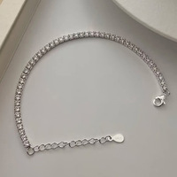 Bracelet Tennis Unisexe Tendance Hip Hop en Acier Inoxydable Certifié par un tiers Cadeau d'Anniversaire