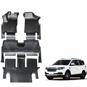 Alfombrillas de Coche TPE Personalizadas para Dongfeng SX6 2024 |   Tapetes para Piso Impermeables para Todo Clima, Juego Completo, OEM de Fábrica - Product Image 1