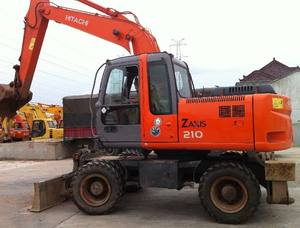 Gebruikte Hitachi Zx210 Wielgraafmachine Originele Hitachi Zx130/Zx160 Zx200 Zx210 Graafmachine - Product Image 4