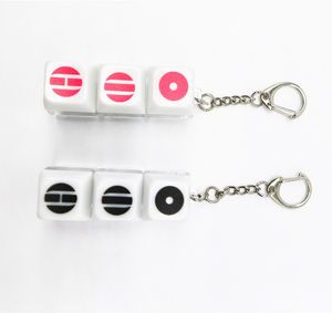 Llavero de plástico ligero y ecológico con diseño de dibujos animados de tres clics, de Kpop <span class=keywords><strong>Jimin</strong></span>, JIN, Suga, J-hope, Jungkook, V, del 5º álbum ARIRANG Decompression - Product Image 2