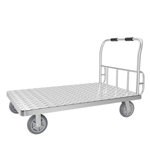 Heavy Duty Steel <strong>Trolley</strong> Goods Moving Warehouse Hand Push <strong>Flat</strong> <strong>Trolley</strong> Transport Folded Platform Hand Truck <strong>Trolley</strong> - Product Image 6