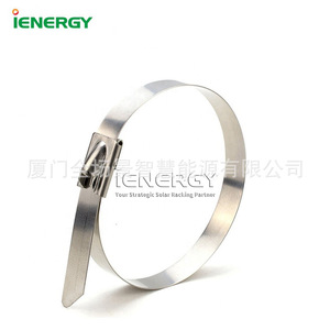 สายรัดเคเบิลสแตนเลส IENERGY 304 แบบล็อคอัตโนมัติ สำหรับมัดสายไฟ - Product Image 5
