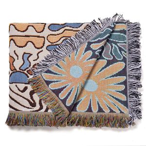 Ném Chăn Thiên Tấm Thảm Hai Mặt Có Thể Đảo Ngược Dệt Bông Trang Trí Nội Thất Bộ Đồ Giường Chăn Ghế Sofa Ngồi Có Thể Ngả Bìa - Product Image 1