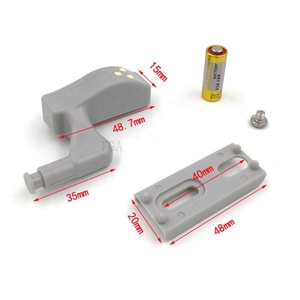 LED Sensor Hinge <b>Light</b> for Home Office <b>Kitchen</b> Living Room Workshop & Hotel Cabinets-Plastic ABS Contemporary Design - Product Image 4