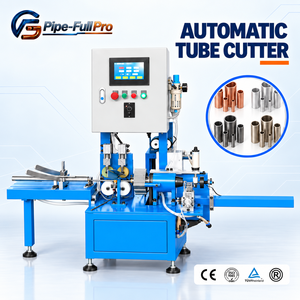 Cortador de Tubos Semiautomático con Corte sin Rebabas para Tubos de Cobre, Aluminio, Acero Inoxidable e Intercambiadores de Calor - Product Image 1