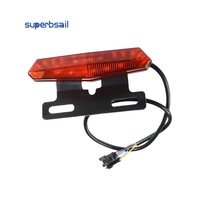Superbsail OUXI V8 Ebike Accessoires Feu arrière Ebike Feu arrière Feu arrière Avertissement de sécurité Vélo électrique Pièces de rechange pour OUXI V8