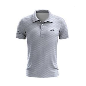 Best Selling Custom Logo Printed Design Plus Size Breathable Moisture Wicking Anti-Bacterial Quick Dry Fishing Polo XS-6XL - Product Image 5