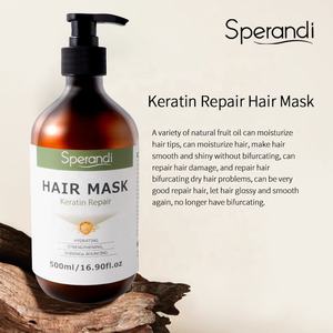 มาส์กผมเคราตินสำหรับผมหยิกผมนุ่มชุ่มชื้น - Product Image 3