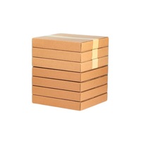 Emballage en carton ondulé personnalisé pour livres de bande dessinée, CD, envoi postal, emballage de livre, boîte d'expédition