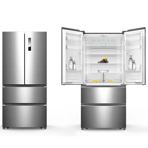 ตู้เย็นแบบประตูฝรั่งเศสคุณภาพสูง ดีไซน์ใหม่ล่าสุด - Product Image 1