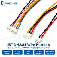 Konektor JST XH2.54 Berkualitas Tinggi Pitch 2.54mm 2/3/4/5/6/7/8 Pin Soket Steker Jantan Betina dengan Terminal Kabel Harness