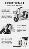 Vélo électrique R9, source d'usine, vélo électrique, scooter, cyclomoteur, moto, 500W, 800W, 1000W, 1200W, vélo électrique R9