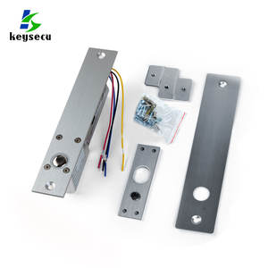 Serrure de <span class=keywords><strong>porte</strong></span> automatique intelligente de sécurité DC12V, contrôle d'accès, 5 lignes, temporisation, aimant électronique, verrouillage automatique à pêne dormant - Product Image 3