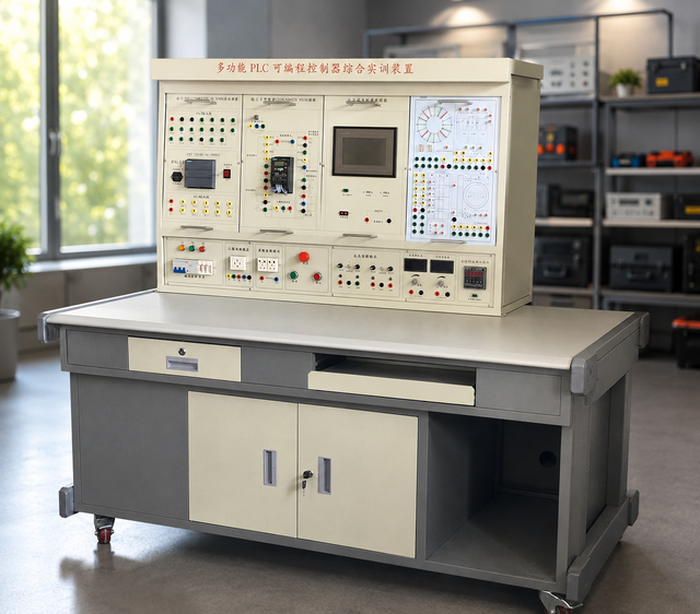 High Performance Automation Control Comprehensive Training Workbench Didactic Equipment for Vocational School Electrical