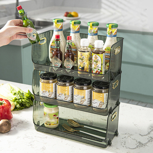 IStapromo Gifts Plastic Organizer <b>Storage</b> Rack Kitchen Corner <b>Storage</b> Rack Cosmetic <b>Storage</b> <b>Box</b> Hot Sale Acrylic Drawer Organize - Product Image 1