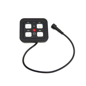RGB 4 gang chuyển đổi bảng điều khiển với Rơ Le hộp tự động Dimmable Backlit 12V không thấm nước off road Bảng điều khiển cho xe tải biển UTV xe - Product Image 3