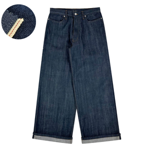 <strong>Jeans</strong> Wholesale China Customisable Selvage Denim Heavyweight Baggy Embroidery Screenprinting <strong>Jeans</strong> Customize <strong>Logo</strong> Hombre Y2K - Product Image 3