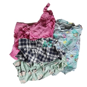 ผ้าเช็ดทำความสะอาดอุตสาหกรรมแบบถักใช้ซ้ำได้ผ้าคอตตอนรีไซเคิลใช้สำหรับตัด - Product Image 1