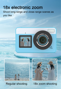 Cámara digital de nueva llegada con 48 megapíxeles y pantalla dual IPS de 2,8 pulgadas Zoom digital de 18x portátil y capaz con flash - Product Image 6