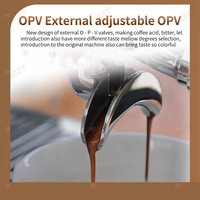Réservoir d'eau 3L Pompe italienne ULKA Machines à espresso semi-automatiques Machine à café expresso avec triple protection Sécurité