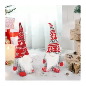 Gnome Swedia Tomte Ornamen Natal Santa Gnome Xmas Dekorasi Dekorasi Liburan Beli Hadiah Santa Tanpa Wajah