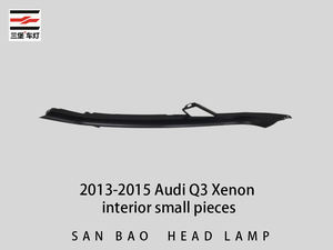 Sanbao Cadre décoratif de grande taille en matériau PC transparent de haute qualité, électroplaqué, accessoires de phare, achat unique, <span class=keywords><strong>Audi</strong></span> Q3 - Product Image 4