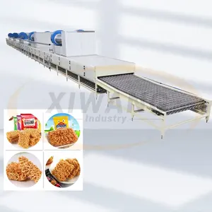 Automatische Glutenvrije Instant Noodle Machines Gestoomde Instant Ramen Noedels Apparatuur Instant Boekweit Noedels Productielijn