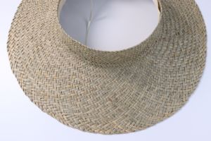 Mũ Che Nắng Đi Biển Du Lịch Mùa Hè Mũ Rơm Rộng Vành Mềm Cho Nữ Mũ Rơm Che Nắng Tùy Chỉnh Đính Kim Cương Giả Chống Tia Cực Tím - Product Image 5