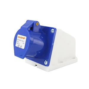 CHENF <span class=keywords><strong>Presa</strong></span> Industriale Standard IEC 3P 4P 5P IP44 400V 32A Impermeabile in Ottone PA per Alimentazione CA <span class=keywords><strong>con</strong></span> 3 4 5 Uscite - Product Image 6