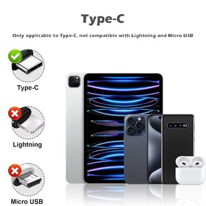 Tapón Antipolvo Tipo-C de Aleación de Aluminio + TPE para Teléfono Inteligente, Tableta, Portátil, Protector de Puerto USB C - Product Image 2