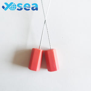 Sello de alambre de acero recubierto de plástico imprimible personalizado de fábrica Alambre de hierro galvanizado recubierto de ABS para contenedores <span class=keywords><strong>IMCA</strong></span> - Product Image 6