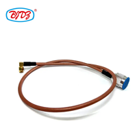 Usine directement en gros N type prise mâle vers sma mâle 90 degrés câble rf RG142 Pigtail Jumper câble d'extension assemblage