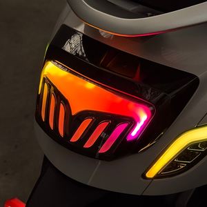 Accesorios para Moto, Luz Trasera de Freno para Motocicleta, Apta para Giorno125, Luz Trasera LED Modificada, Versión APP - Product Image 5