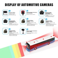 Sistema ADAS para Camiones y Autobuses, DVR, Cámara para el Tablero del Automóvil, Pantalla para Monitor de Bebés, 8 Canales, 1080P, 4G, GPS, Kit WiFi