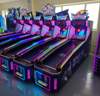 Mini-machine de bowling à monnayeur, équipement de divertissement commercial lumineux pour centres commerciaux intérieurs et parcs de loisirs familiaux