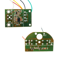 Carte électronique à deux canaux pour véhicules télécommandés, bateaux, expériences DIY, composants de carte mère, tension de fonctionnement 3-4,5V