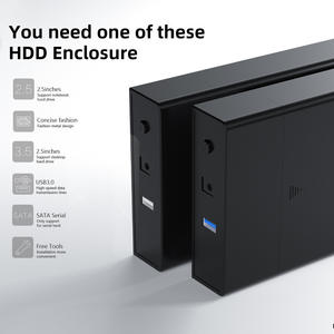 <span class=keywords><strong>Carcasa</strong></span> Portátil para <span class=keywords><strong>Disco</strong></span> <span class=keywords><strong>Duro</strong></span> de <span class=keywords><strong>3.5</strong></span> y 2.5 Pulgadas, Puerto Serie SATA, USB 2.0/3.0, Sin Herramientas, para Portátiles - Product Image 6