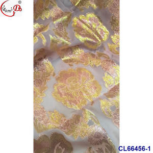 Tissu de soie véritable Dirac Garbasaar, élégant, multicolores, en velours, découpé à la main, de luxe - Product Image 2