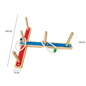 Vente en gros Jeux de <span class=keywords><strong>jardin</strong></span> pour enfants <span class=keywords><strong>Jeu</strong></span> de lancer de sonnerie en bois pour enfants et adultes - Product Image 3
